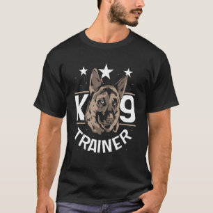 Camiseta Cachorro Manipulador do Treinador K9