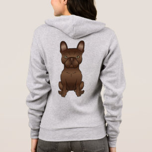 Camiseta Cachorro Marrom francês / Cachorro francês de cart