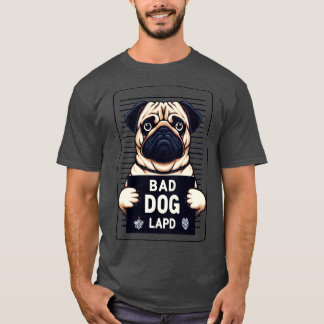 Camiseta Cachorro Mau Pug