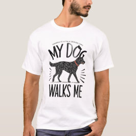 Camiseta Cachorro me anda
