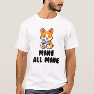 Camiseta Cachorro Médio - Minas Todas - Chá Leiteira - Cu