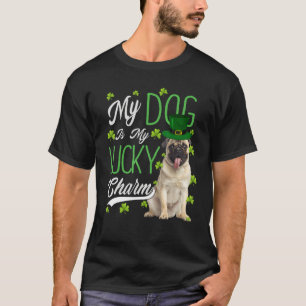 Camiseta Cachorro Meu Cachorro É Meu Charme Sortudo