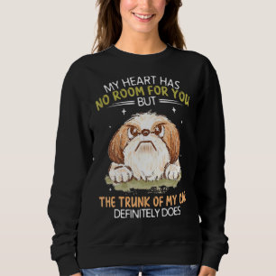 Camiseta Cachorro Meu Coração Não Tem Espaço Para Você, Mas