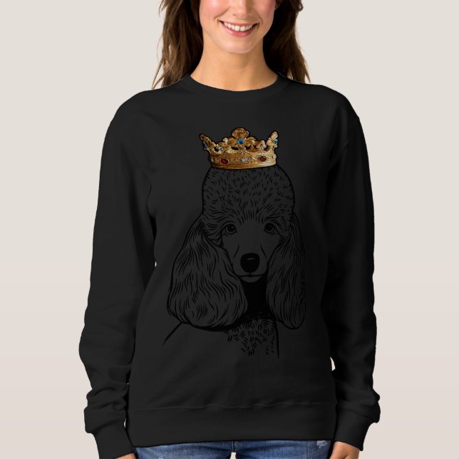 Camiseta Cachorro Miniatura Vestindo Coroa (Frente)