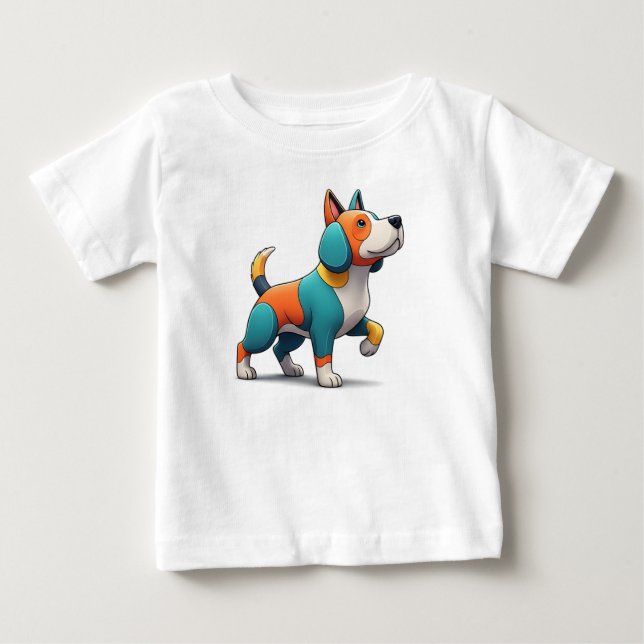 Camiseta cachorro multi cor (Frente)