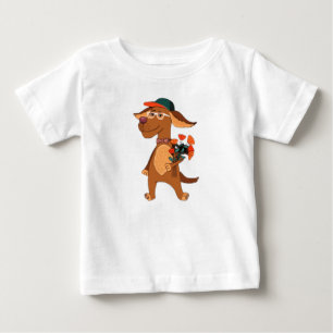 Camiseta Cachorro, Natureza, Cão Cartoon