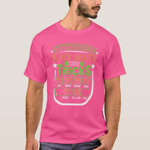 Camiseta Cachorro Negro Boca Negra Teto Truques Cachorro Pe