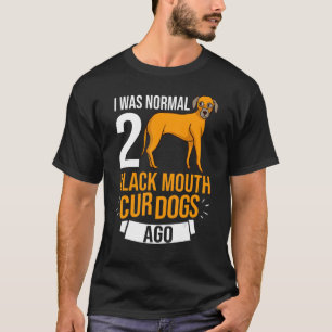 Camiseta Cachorro Negro Cur Cur Cachorro Caçador Cachorro C