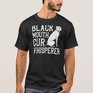 Camiseta Cachorro Negro Cur Cur Cachorro Cachorro Caçador C