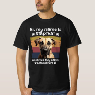 Camiseta Cachorro Negro Engraçado
