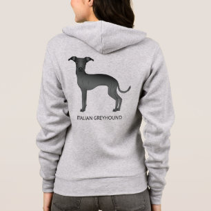 Camiseta Cachorro Negro Italiano Com Texto Personalizado