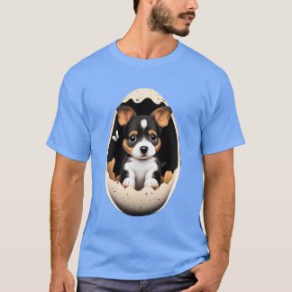 Camiseta Cachorro no Cachorro Gelado de Ovo Amigo de presen