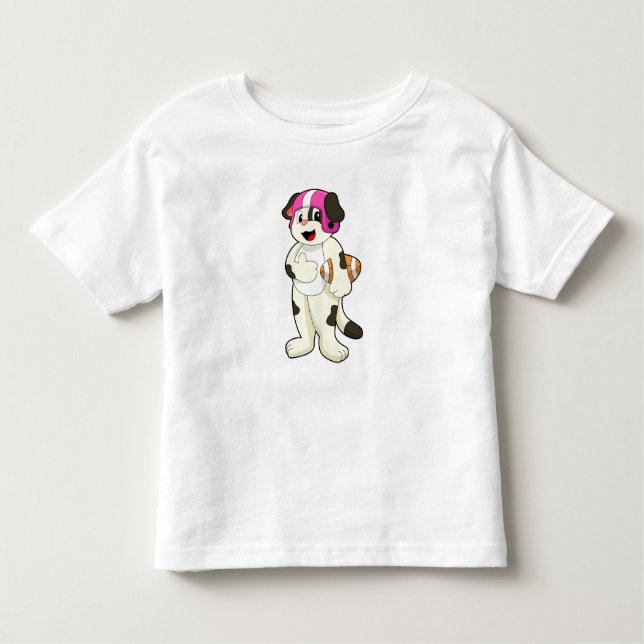Camiseta Cachorro no Futebol (Frente)