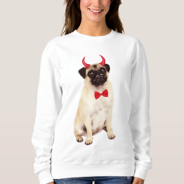 Camiseta Cachorro No Halloween (Frente)