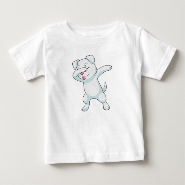Camiseta Cachorro no laboratório de dança de salto (Frente)