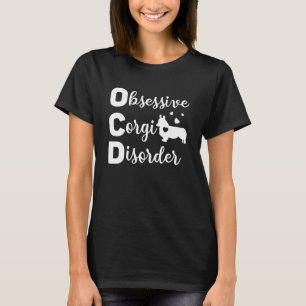 Camiseta Cachorro Obsessivo Ocd Cachorro Mãe Proprietário