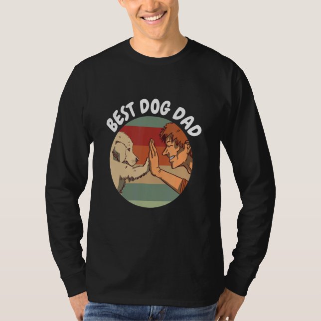 Camiseta Cachorro-Pai Alto, 5 Cachorro-Proprietário (Frente)