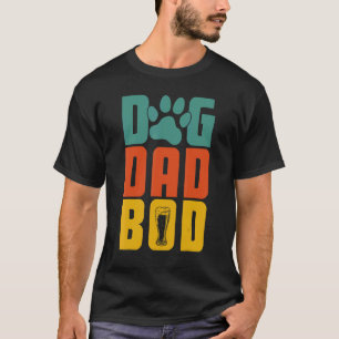 Camiseta Cachorro Pai Bod Papa Dia de os pais Cachorro