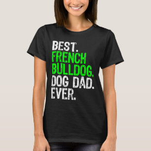 Camiseta Cachorro-Pai francês Buldogue