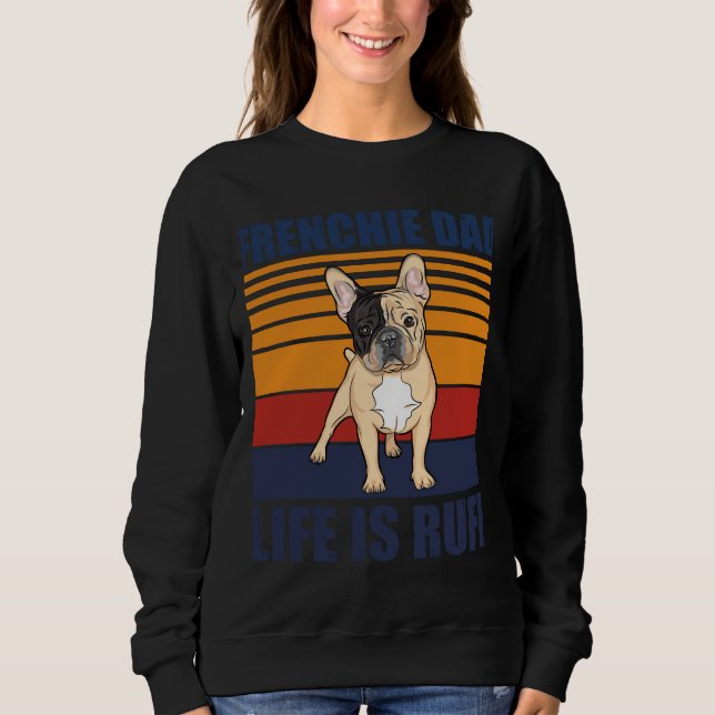Camiseta Cachorro-Pai francês Cute Frenchie (Frente)