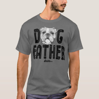 Camiseta Cachorro Pai, Pai Inglês Do Cachorro-Grande, Amor 