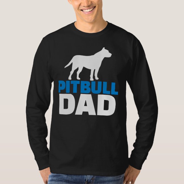 Camiseta Cachorro Pai Pitbull (Frente)