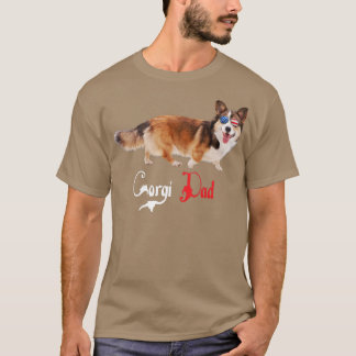 Camiseta Cachorro Papagaio Pai Corgi583