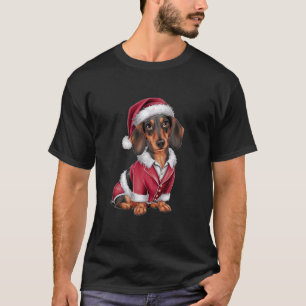 Camiseta Cachorro Papais noeis de Natal Papais noeis Engraç