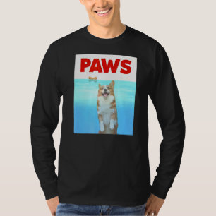 Camiseta Cachorro Parody 80s Cachorro Corgi