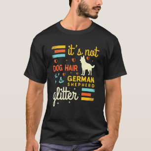 Camiseta Cachorro Pastor Alemão Desprendendo Pelos Cachorro