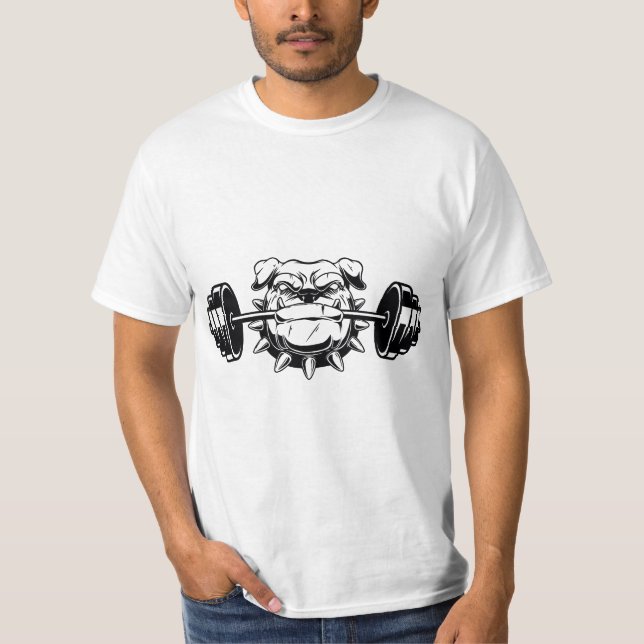 Camiseta Cachorro Patas Poderosas (Frente)