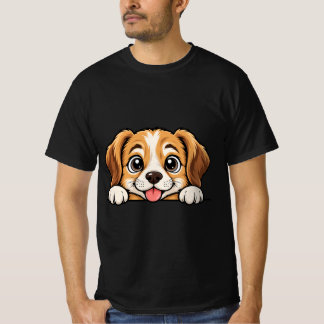 Camiseta Cachorro Peekaboo