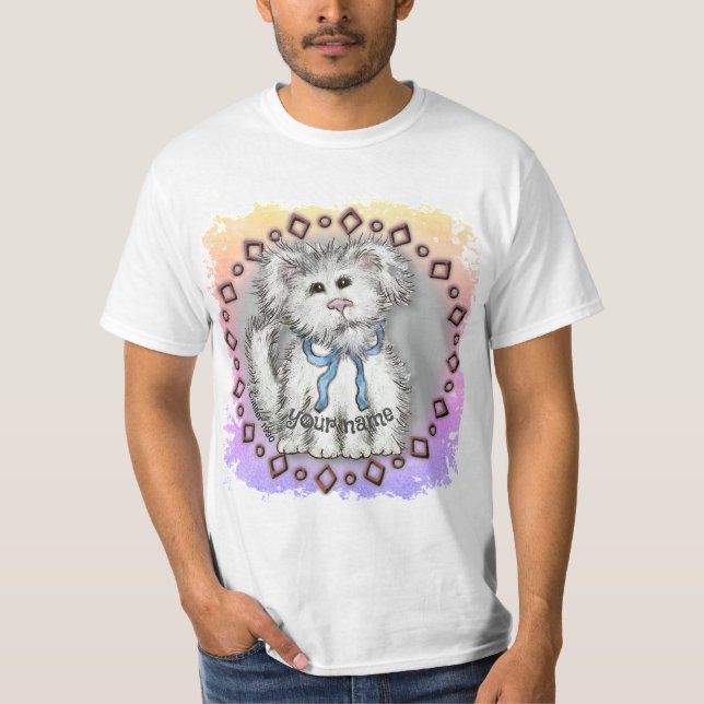 Camiseta Cachorro Peludo  (Frente)