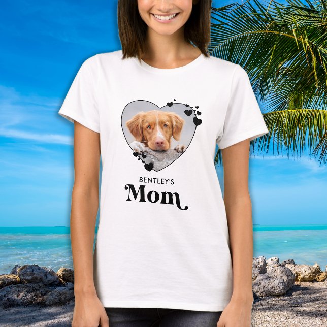 Camiseta Cachorro Personalizado de Foto de Pet Mãe (Criador carregado)
