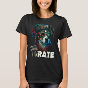 Camiseta Cachorro Pirata do Dia do Pi 3 14 Professor de Mat