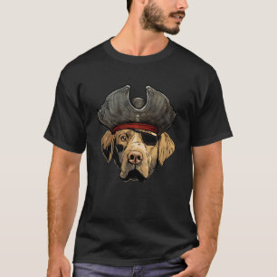 Camiseta Cachorro Pirata Engraçado Chesapeake Bay Retriever