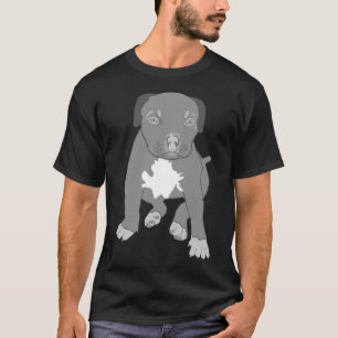 Camiseta Cachorro-Pitbulho