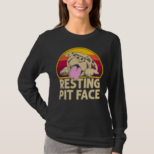 Camiseta Cachorro Pitbull Amarra Engraçado Para Pitbull Lov