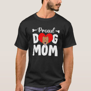 Camiseta Cachorro Pitbull, Bonito, Dia de as mães Engraça