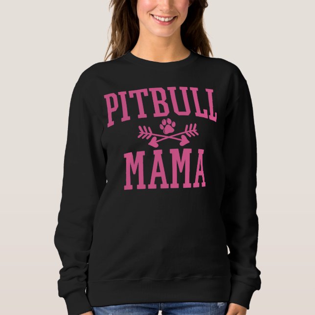 Camiseta Cachorro Pitbull Mãe (Frente)