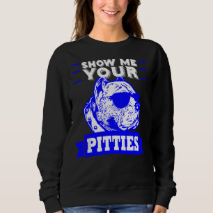 Camiseta Cachorro Pitbull Pai Mãe Mostra-Me Suas Dúvidas