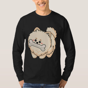 Camiseta Cachorro Pomerano Cachorro Fluffy Puppy Pet Lover