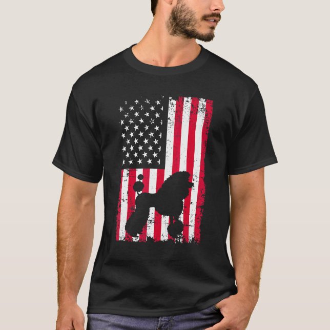 Camiseta Cachorro Poodle 1 (Frente)