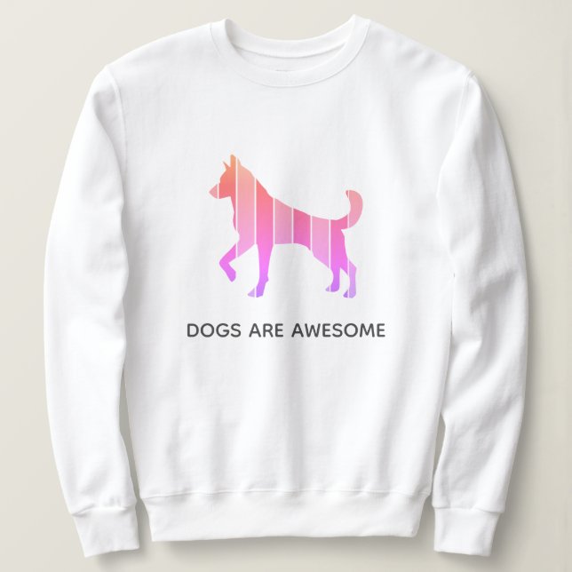 Camiseta Cachorro - Pop de animal de estimação, Abstrato de (Frente do Design)