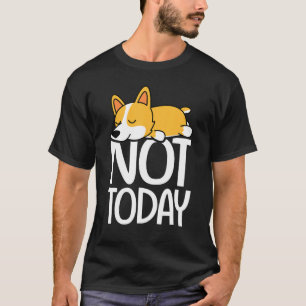 Camiseta Cachorro Preguiçoso Para Corgi