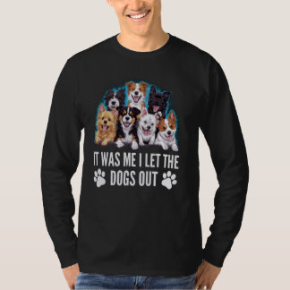 Camiseta Cachorro Presente - Fui eu que deixei os Cachorros