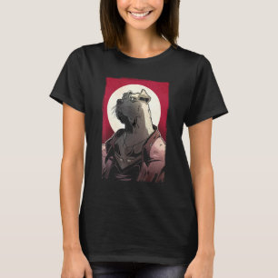 Camiseta Cachorro Preto Atleta Saudável