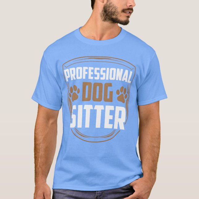 Camiseta Cachorro profissional Cachorro Cachorro Cachorro C (Frente)