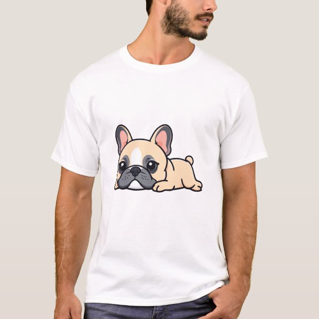 Camiseta Cachorro Pug (Frente)