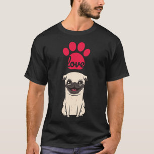 Camiseta Cachorro Pug